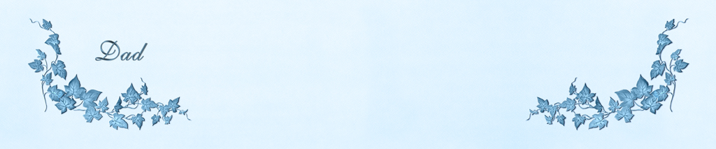 P FC 508 BL BL Corner Ivy Dad Blue Faux